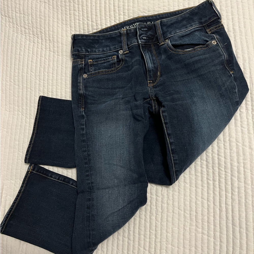American Eagle Artist Crop Jeans Size 4